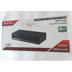 SPLITTER VGA 8PORT 1920 X 1440 SPLITTER VGA 8PORT 1920 X 1440